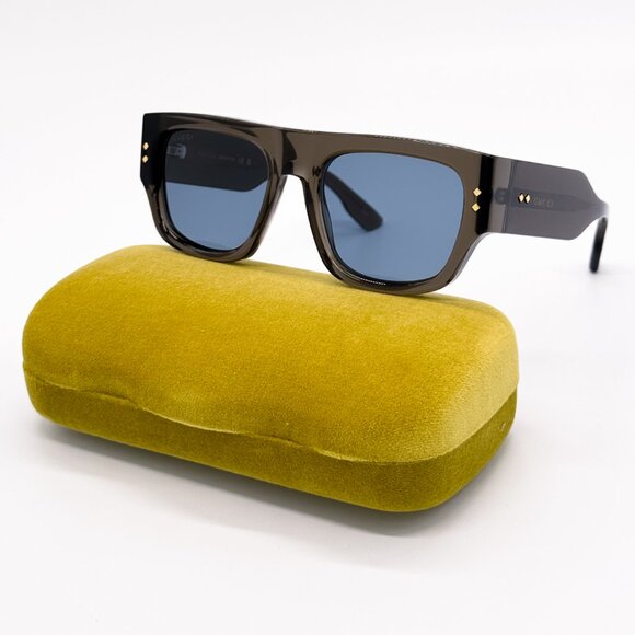 NEW AUTHENTIC GG1262S 003 GUCCI UNISEX SHIELD SUNGLASSES - Picture 1 of 14